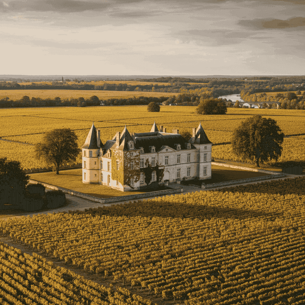 Historic château and vineyard in Bordeaux