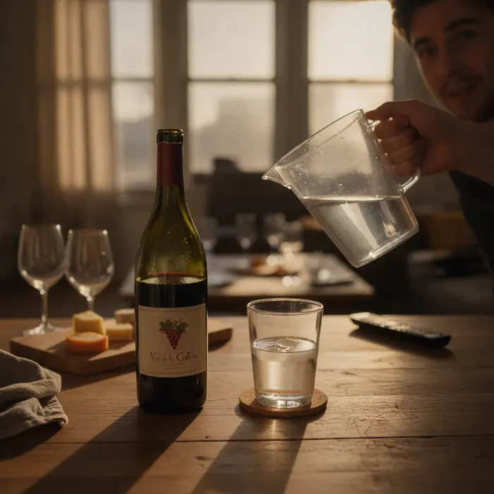 Roommate Drank Your Wine and Filled It with Water? Here is What to Do